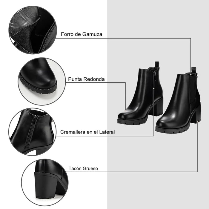 weide BOTINES TACO MUJER NEGRO WEIDE ZS37 Outlet online