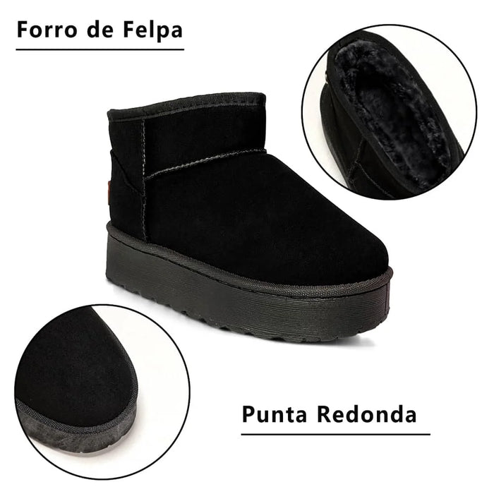 weide BOTAS DE NIEVE MUJER NEGRO LT123 Tienda