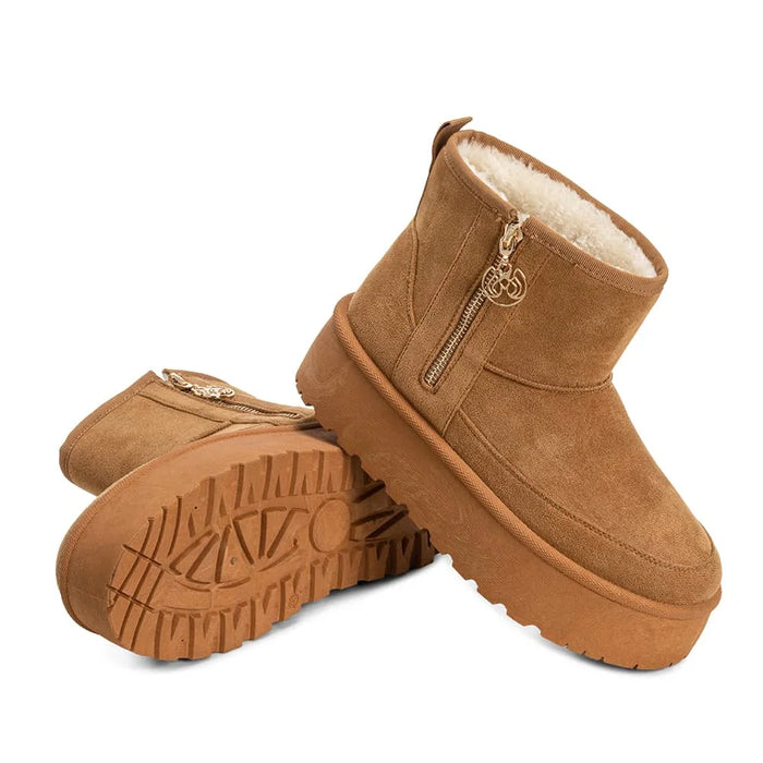 weide BOTAS DE NIEVE MUJER CAMEL WEIDE LT121 Mejor oferta