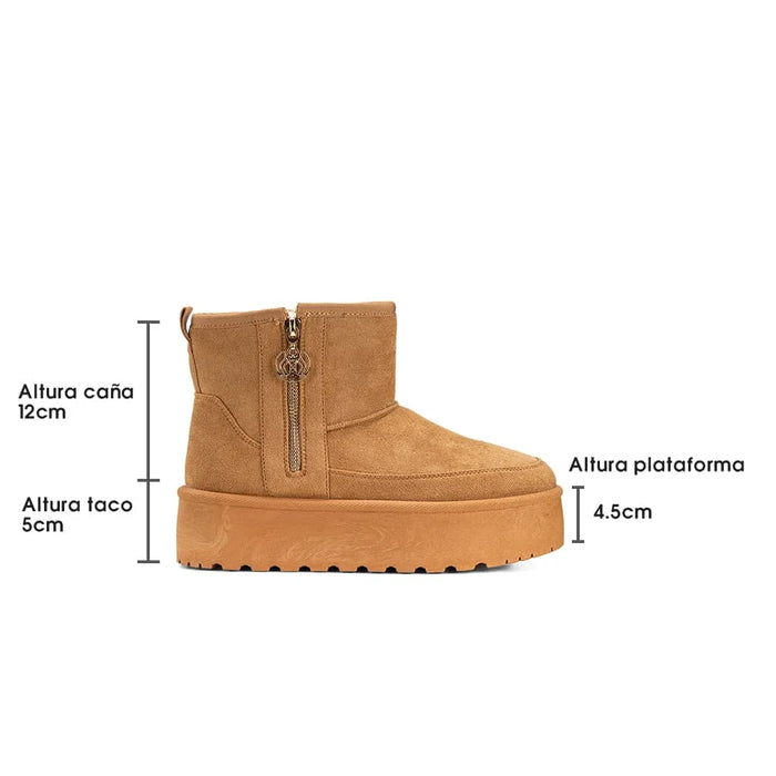weide BOTAS DE NIEVE MUJER CAMEL WEIDE LT121 Mejor oferta