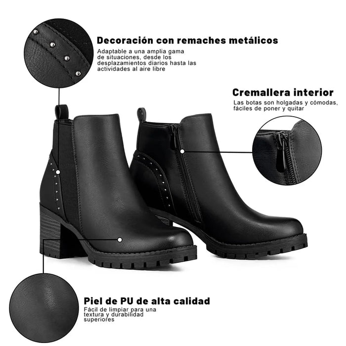 weide BOTINES MUJER TACO WEIDE QBM17 Oferta especial
