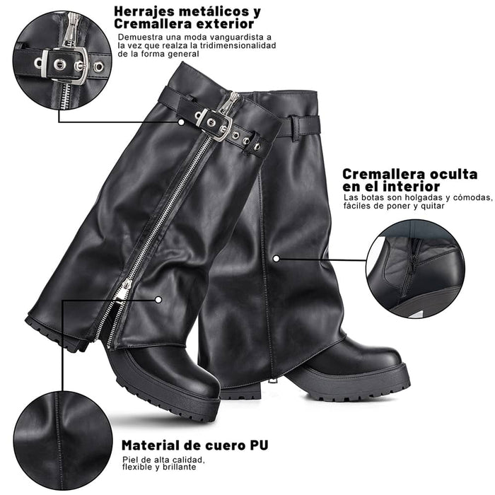 weide BOTAS LARGAS MUJER WEIDE CZY603 Ahorra y exporta