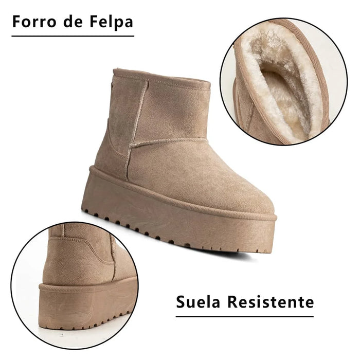 weide BOTAS DE NIEVE MUJER CAQUI WEIDE LT122 Oferta exclusiva