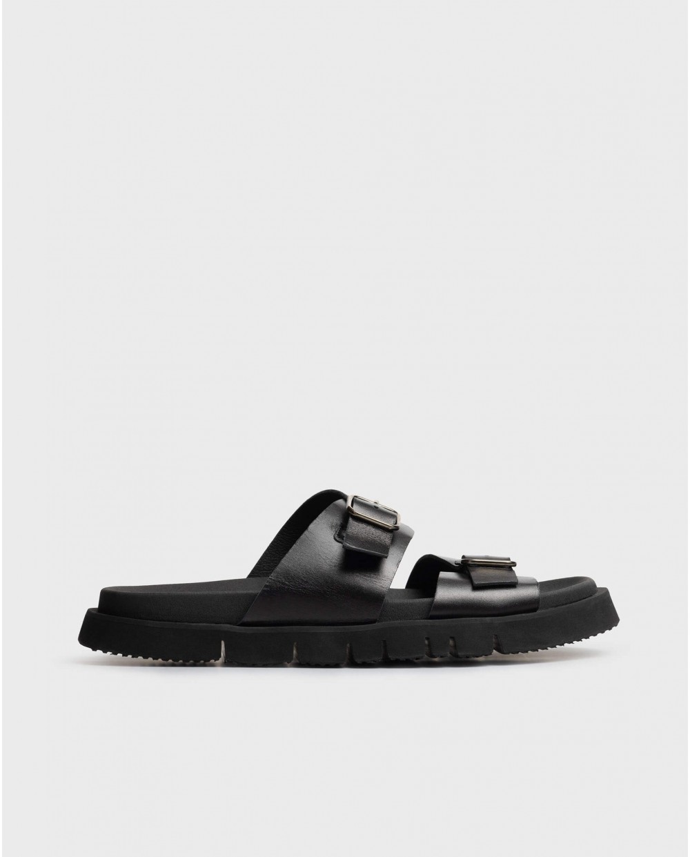 wonders Sandalias BRUNO Negra