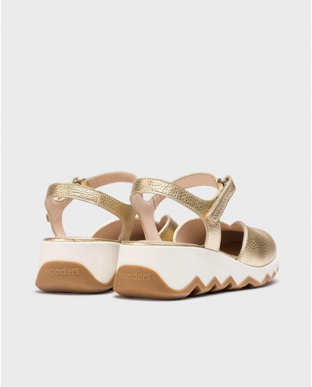 wonders Zapatos SAMARA Oro Precios de Black Friday