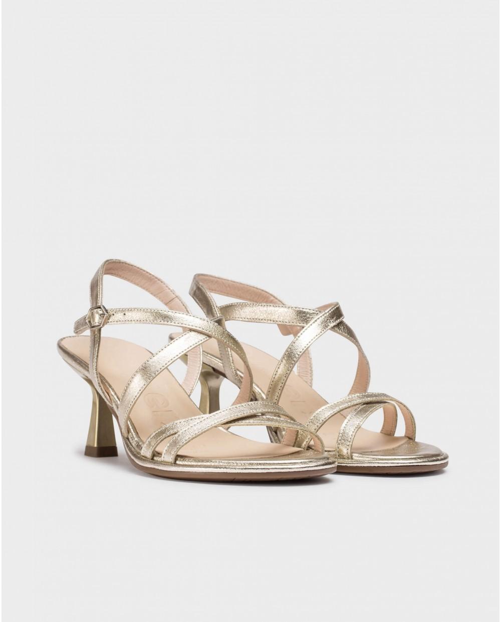 wonders Sandalias KAIA Oro En oferta