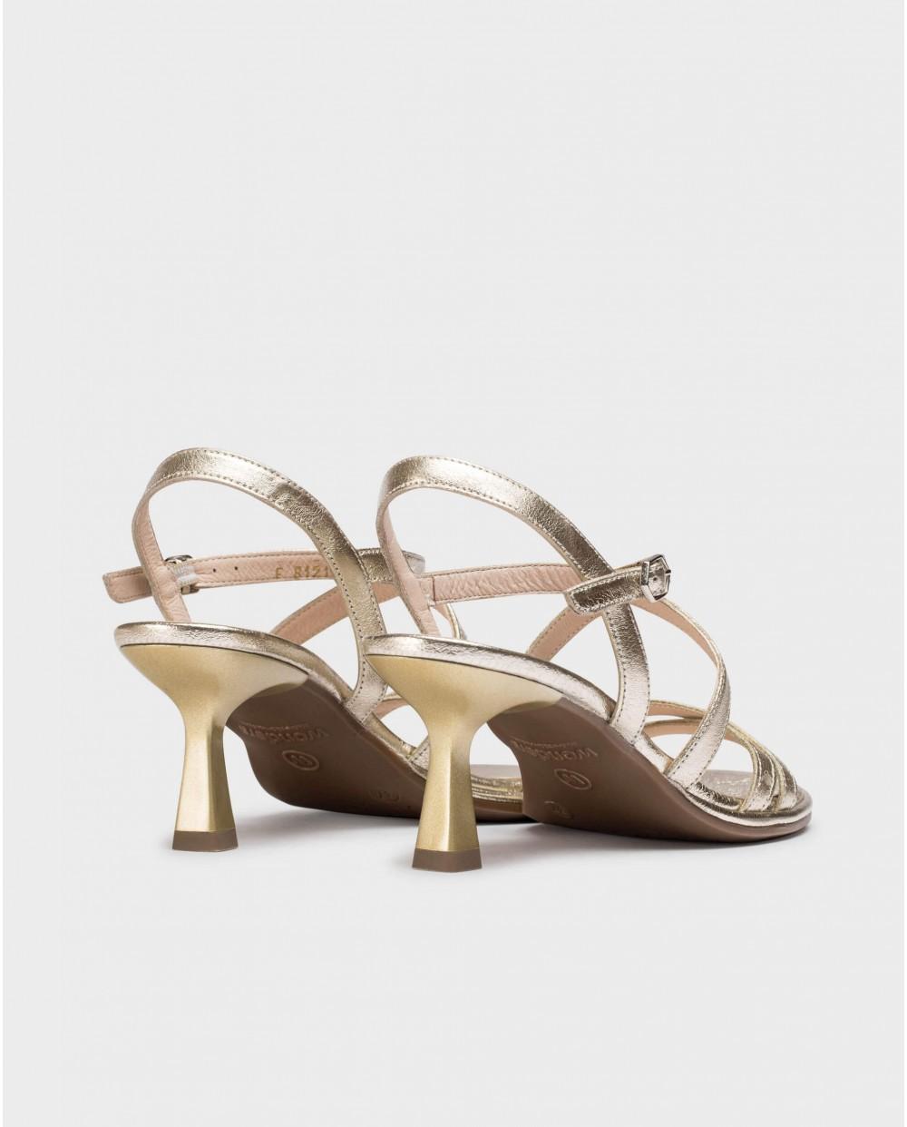 wonders Sandalias KAIA Oro En oferta