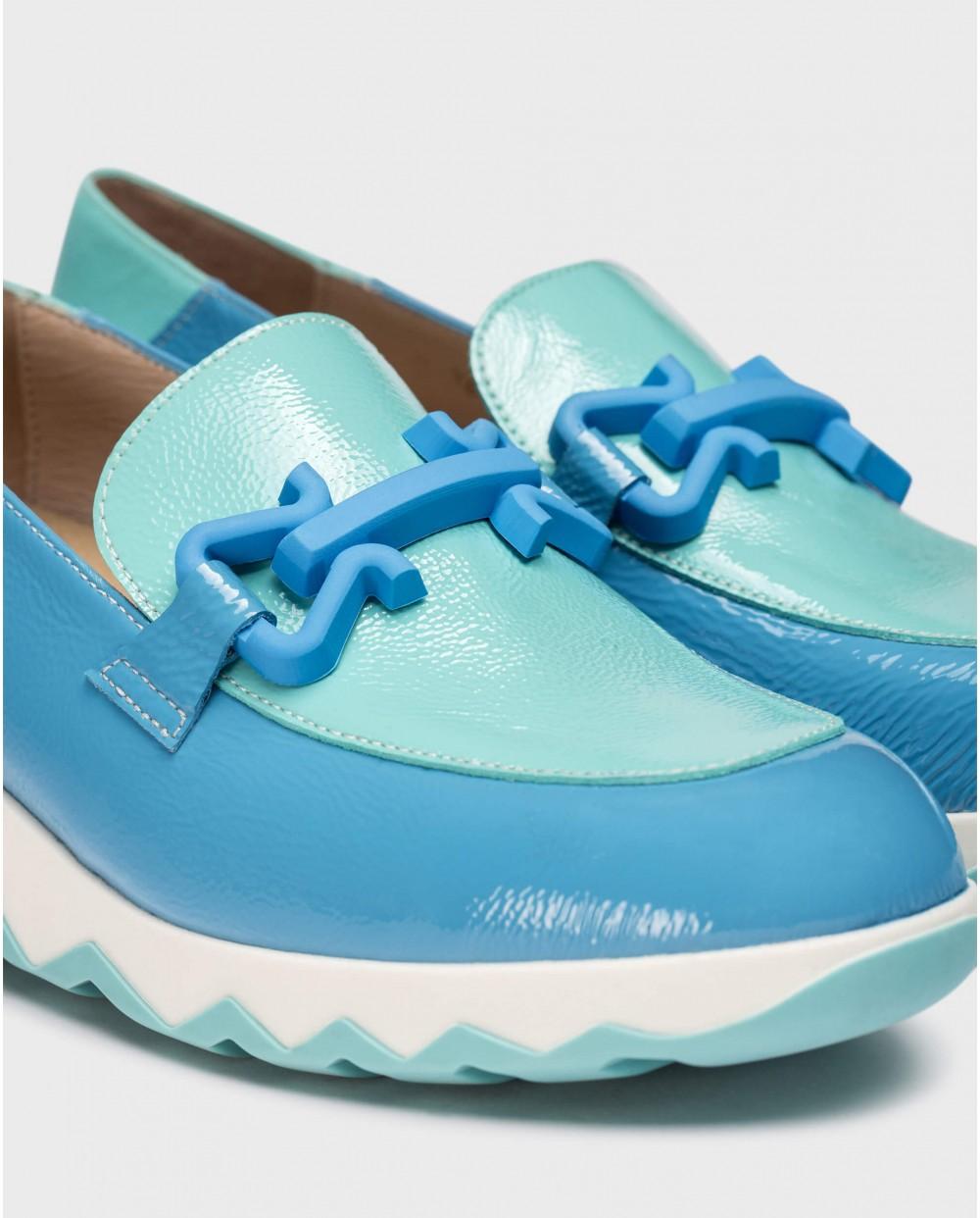 wonders Mocasines SIMA Azules Ofertas de temporada