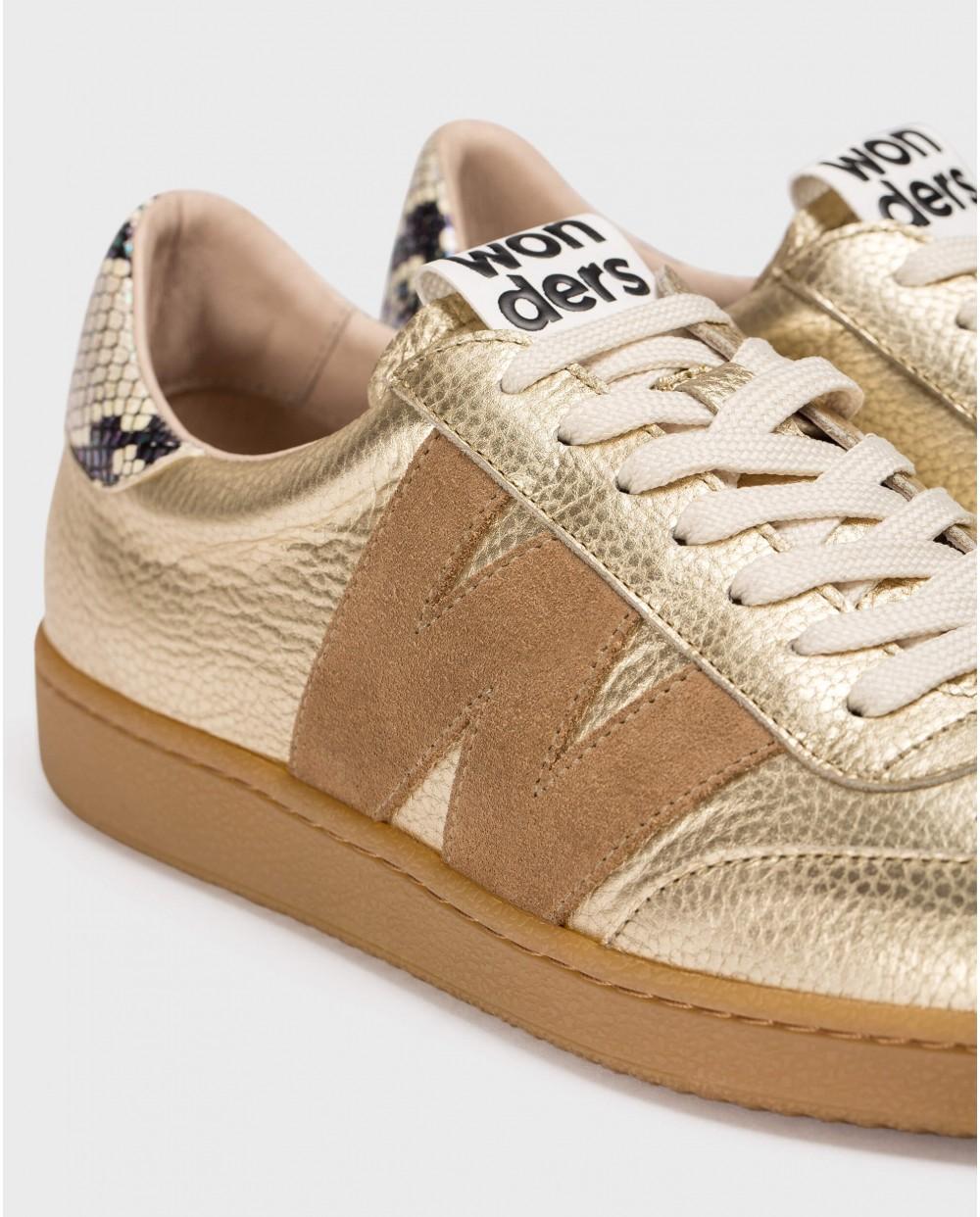 wonders Deportivas NUBIA 01 Oro Ofertas