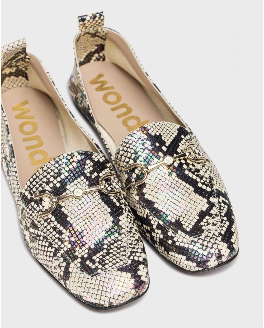wonders Mocasines ERA Serpiente Venta caliente