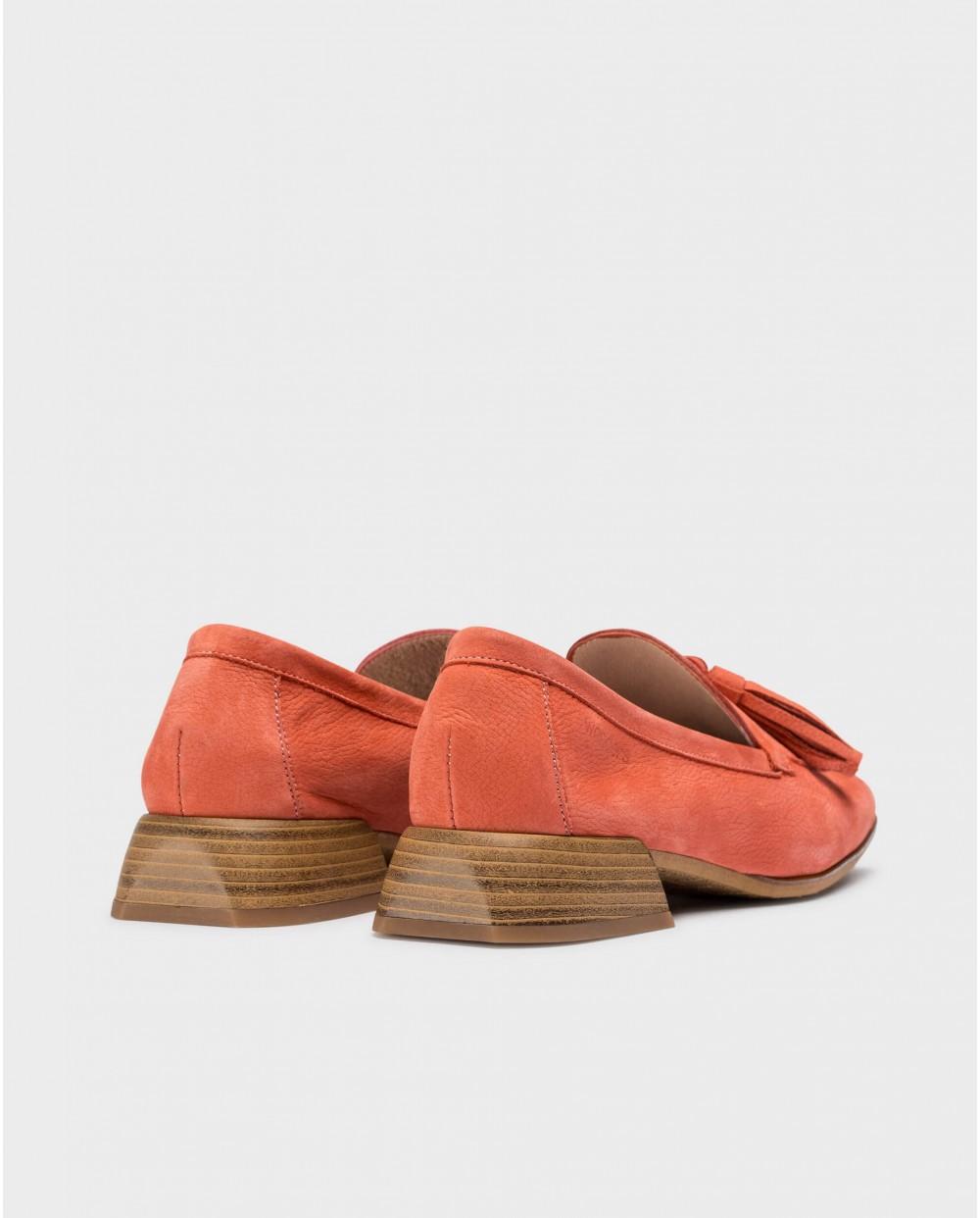 wonders Mocasines ZERA Coral Ventas relámpago