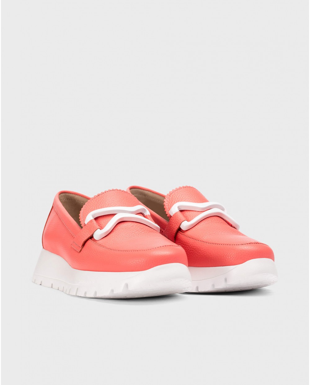 wonders Mocasines AURA Coral Descuento