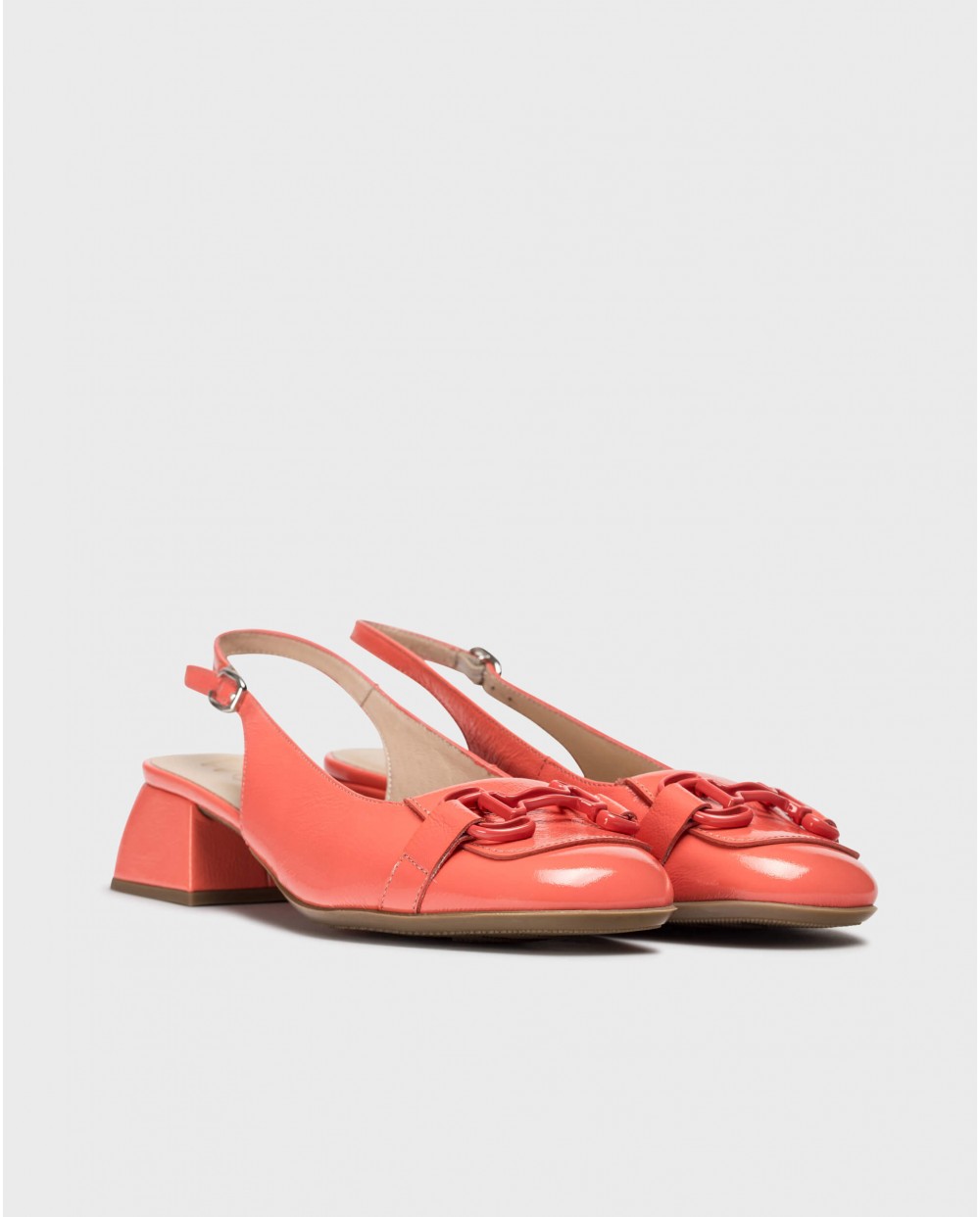 wonders Zapatos CHARO Coral Tienda