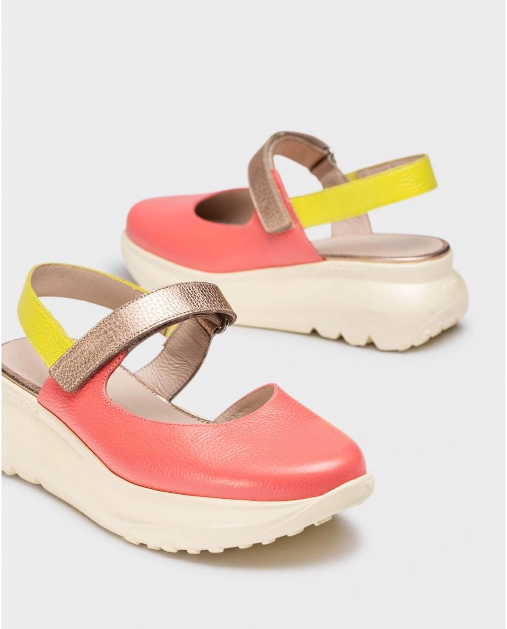 wonders Zapatos ZAIRE Coral Superdescuento