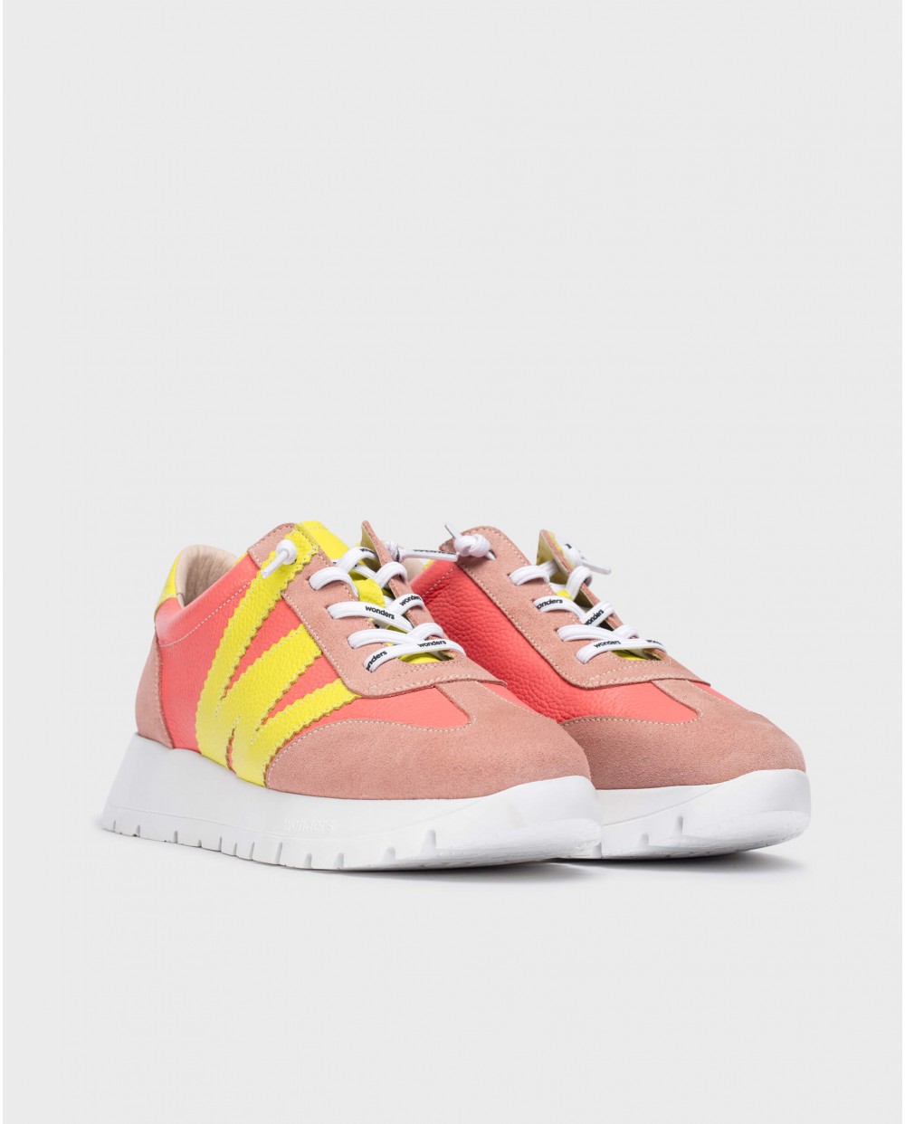wonders Deportivas RACER Coral Grandes descuentos