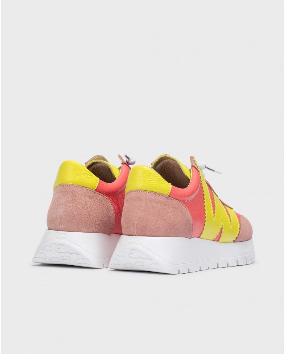 wonders Deportivas RACER Coral Grandes descuentos