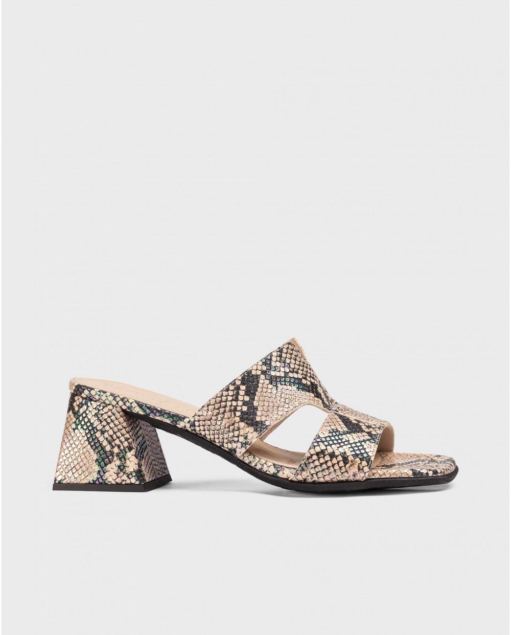 wonders Sandalias FLAVIA Serpiente