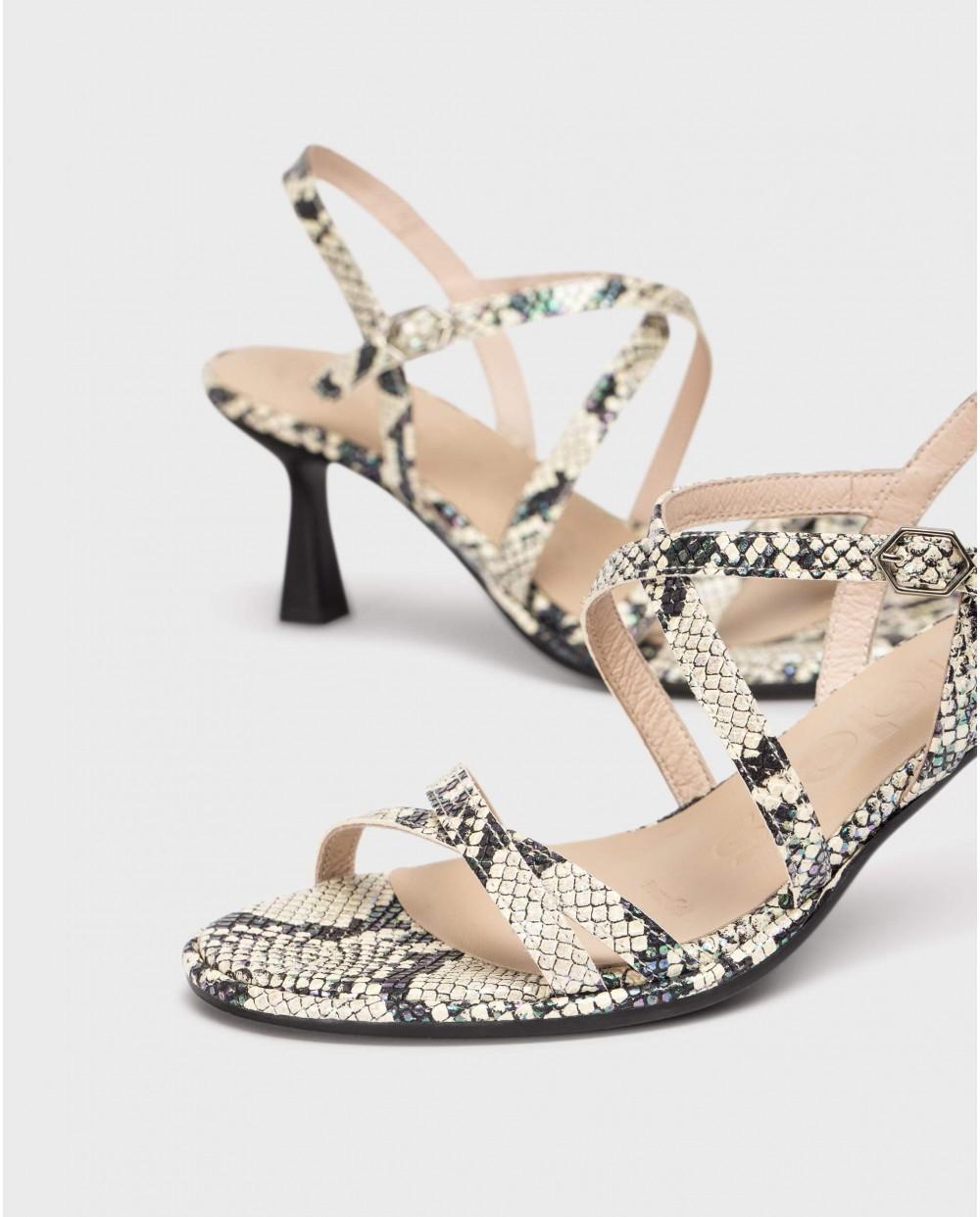 wonders Sandalias KAIA Serpiente Descuento por venta flash