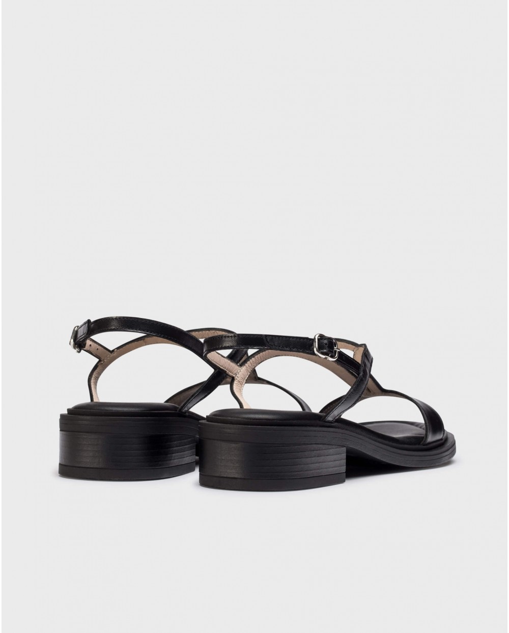 wonders Sandalias ANAHÍ Negras Ofertas de temporada