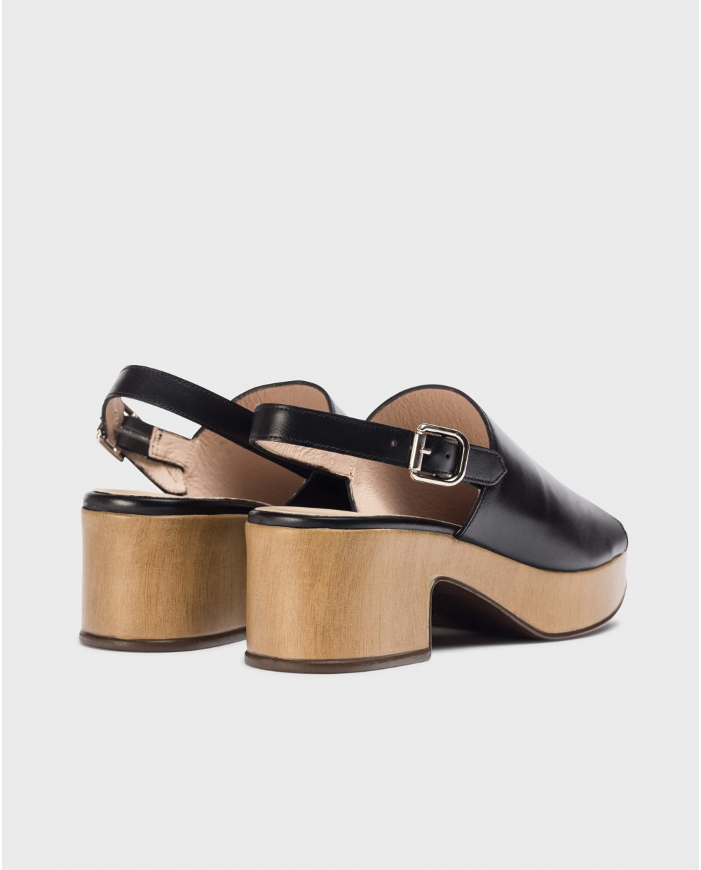 wonders Sandalias MIÉRCOLES 50-P Negras Rebajas de fin de temporada