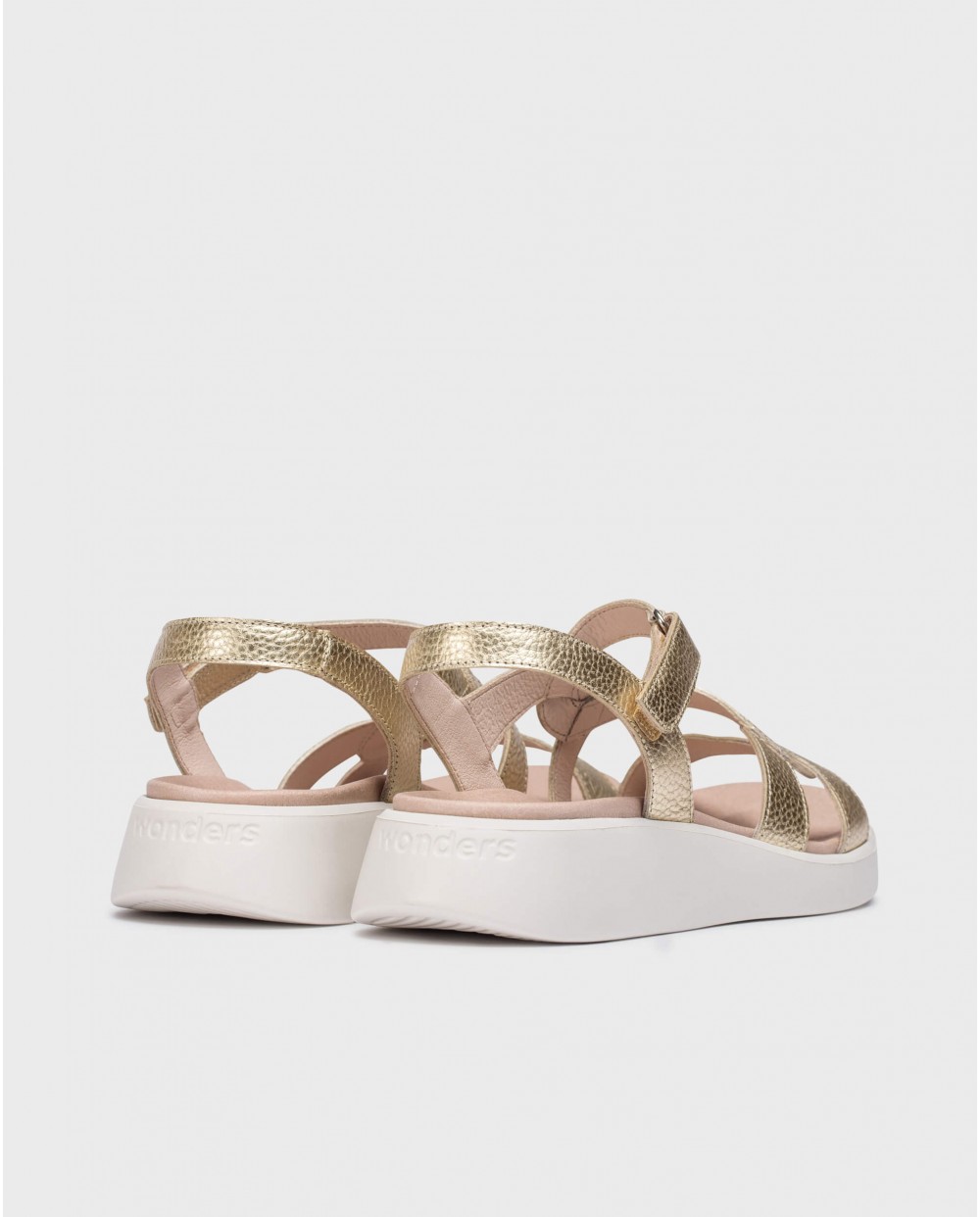 wonders Sandalias CORDELIA Oro Precio ultrabajo