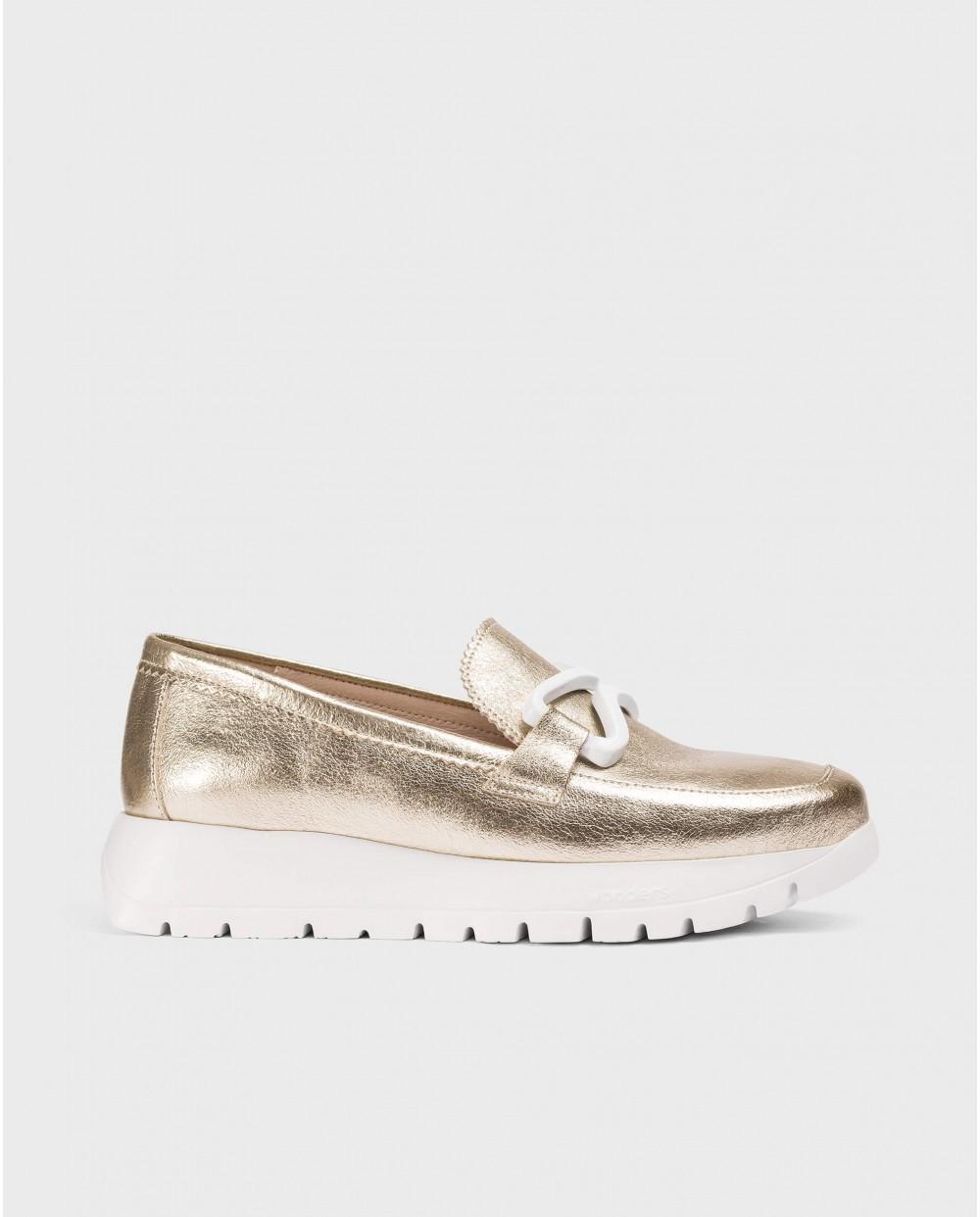 wonders Mocasines AURA Oro