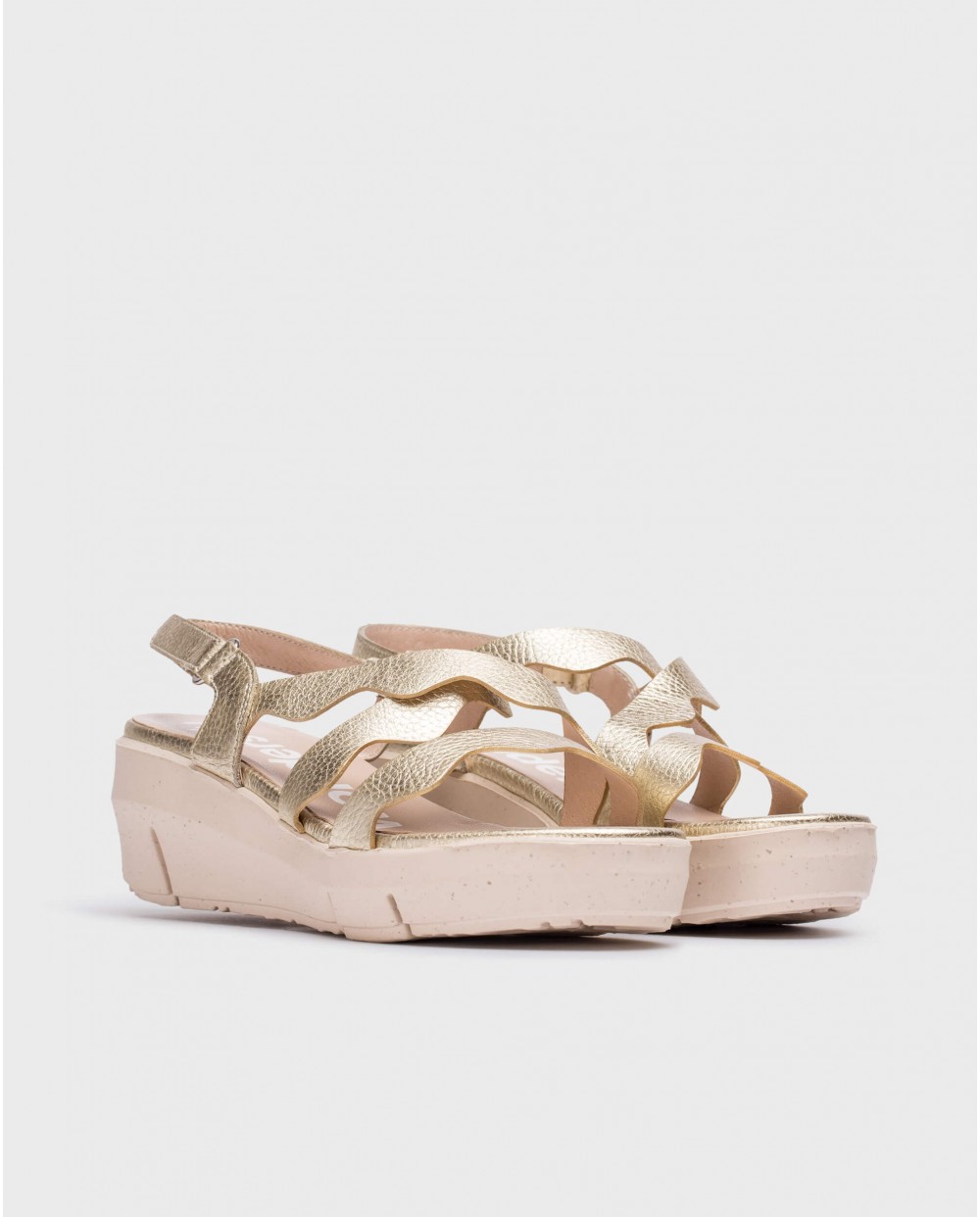 wonders Sandalias COLORADO Platino 2025