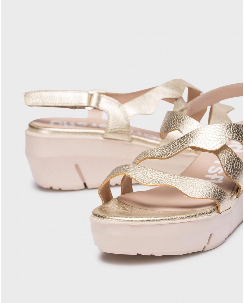 wonders Sandalias COLORADO Platino 2025