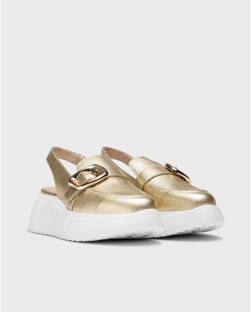 wonders Zapatos Destalonados ACALIA Oro En línea