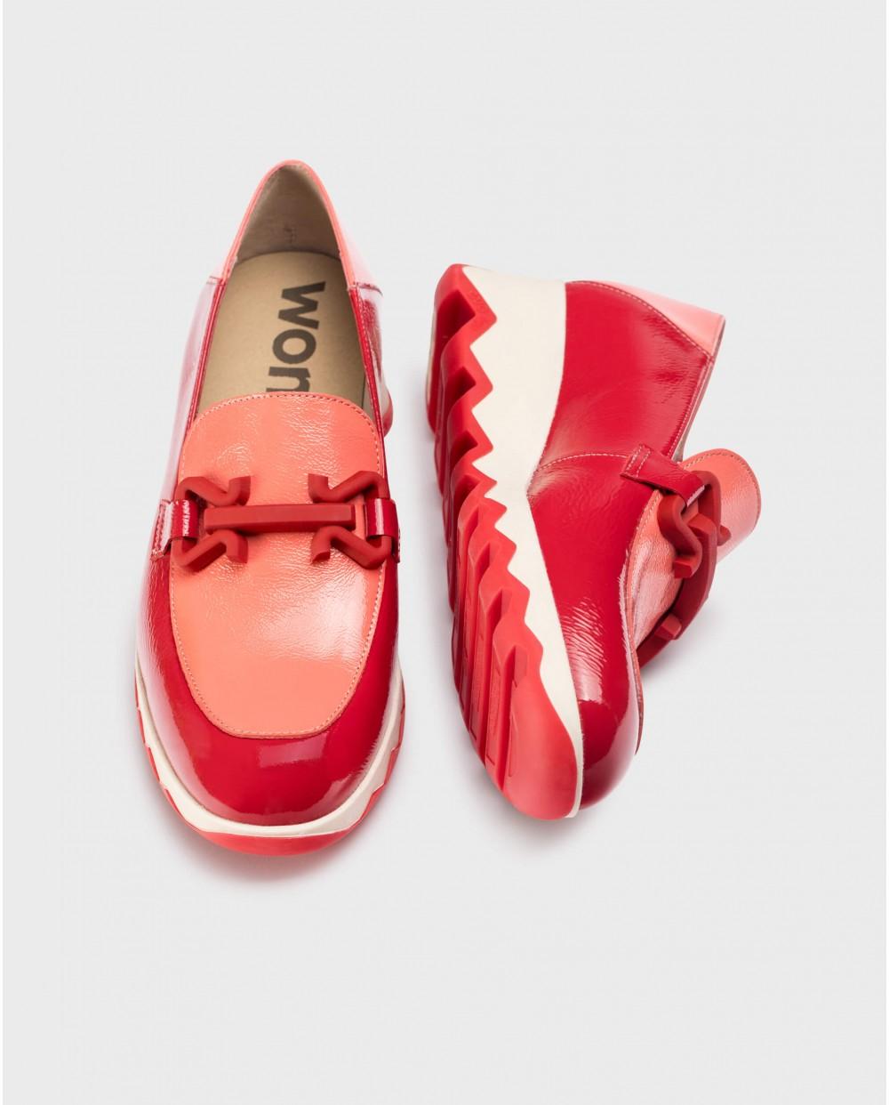 wonders Mocasines SIMA Rojas Outlet