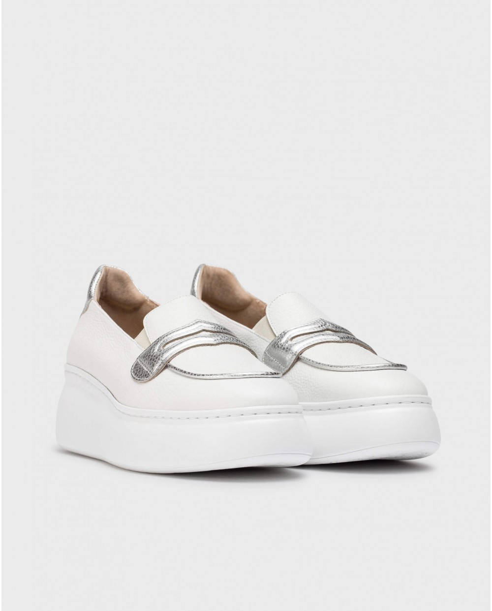 wonders Mocasines BACÁN Blancos Venta caliente
