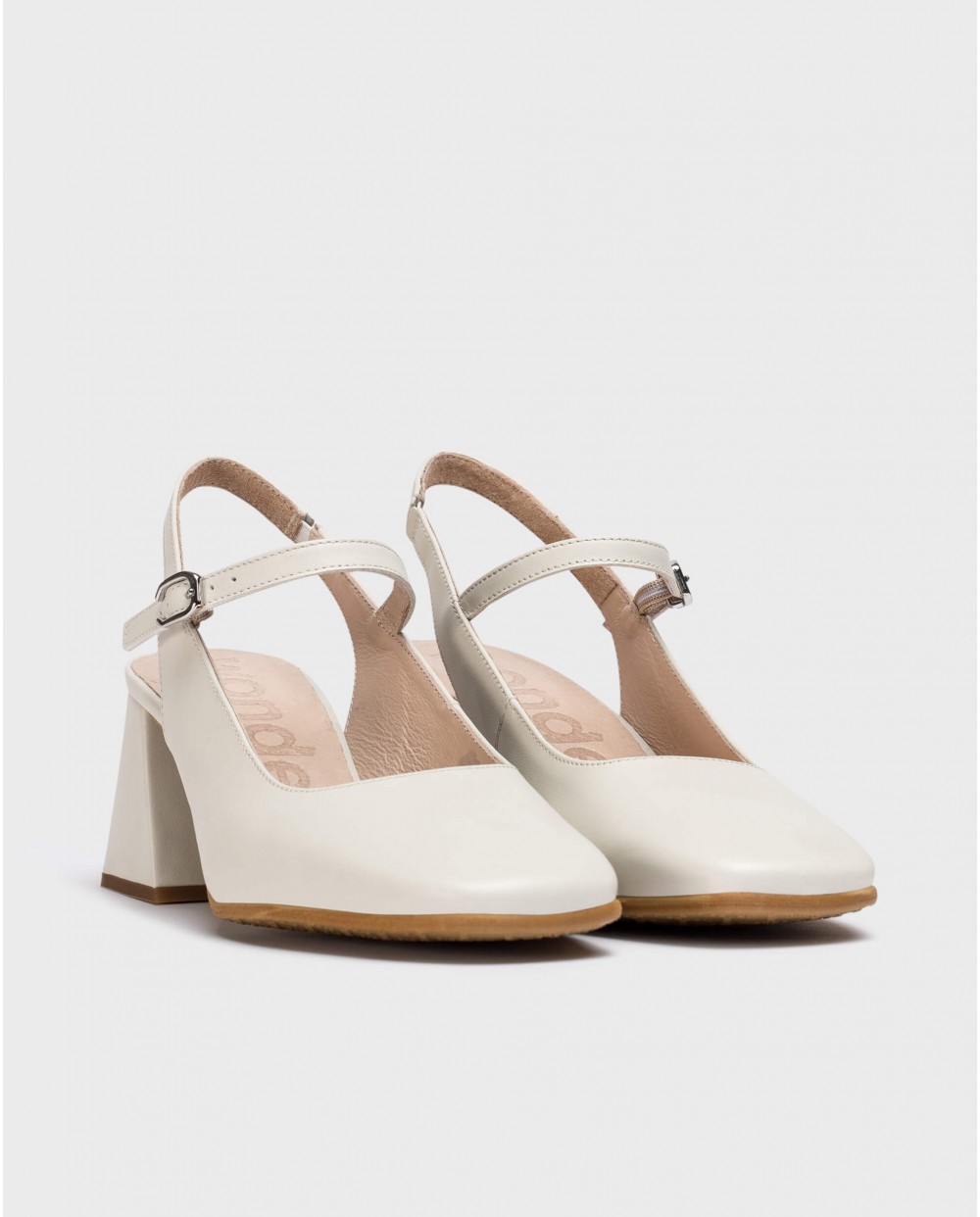 wonders Zapatos destalonados JANE Blancas Ventas relámpago