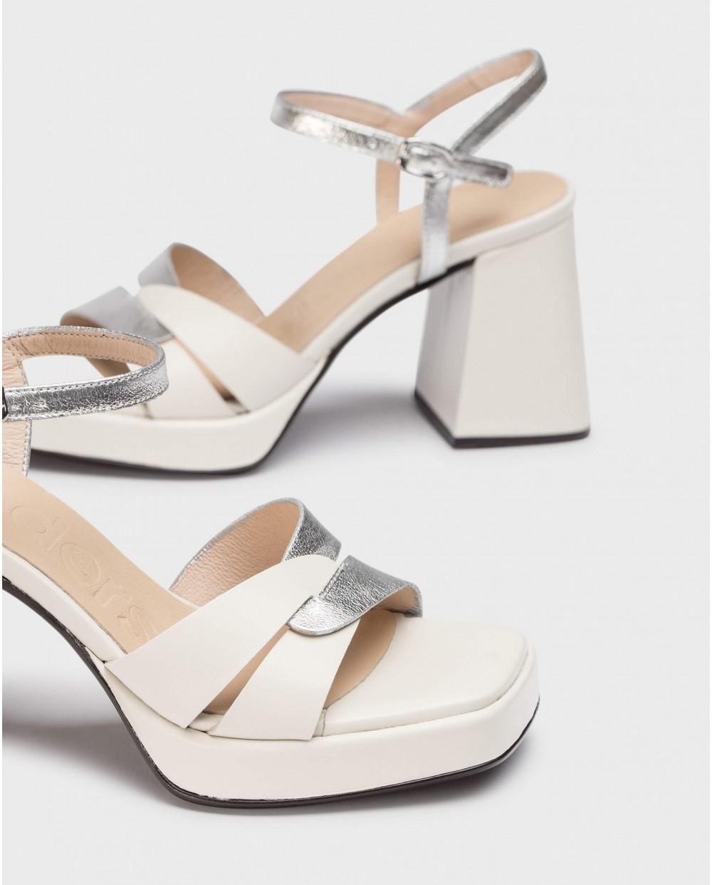 wonders Sandalias VERA Blancas Descuento