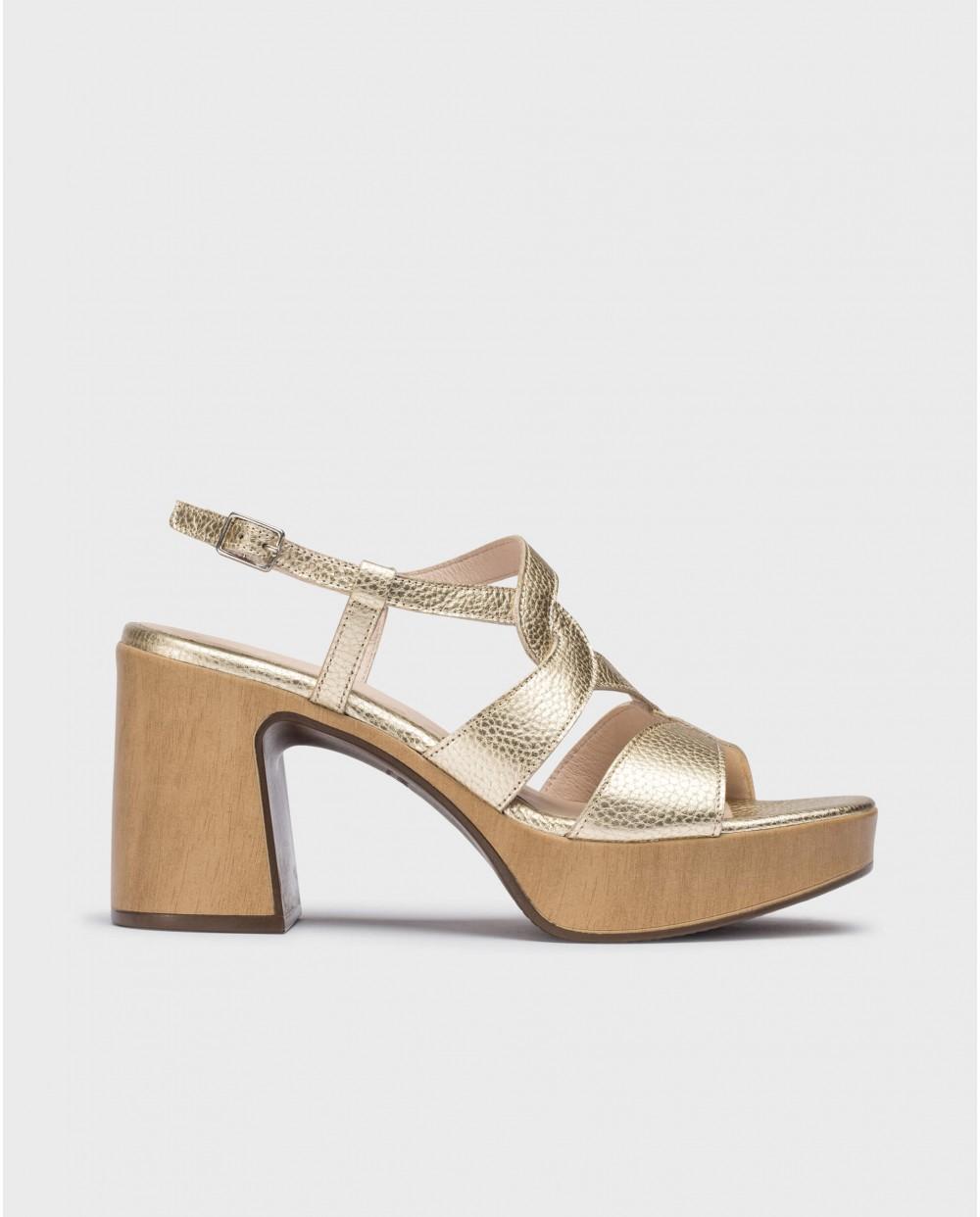wonders Sandalias INDIRA Oro
