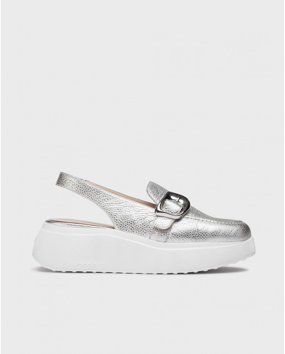 wonders Zapatos Destalonados ACALIA Plata