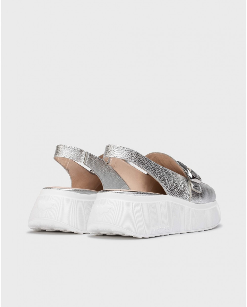 wonders Zapatos Destalonados ACALIA Plata Promoción trimestral