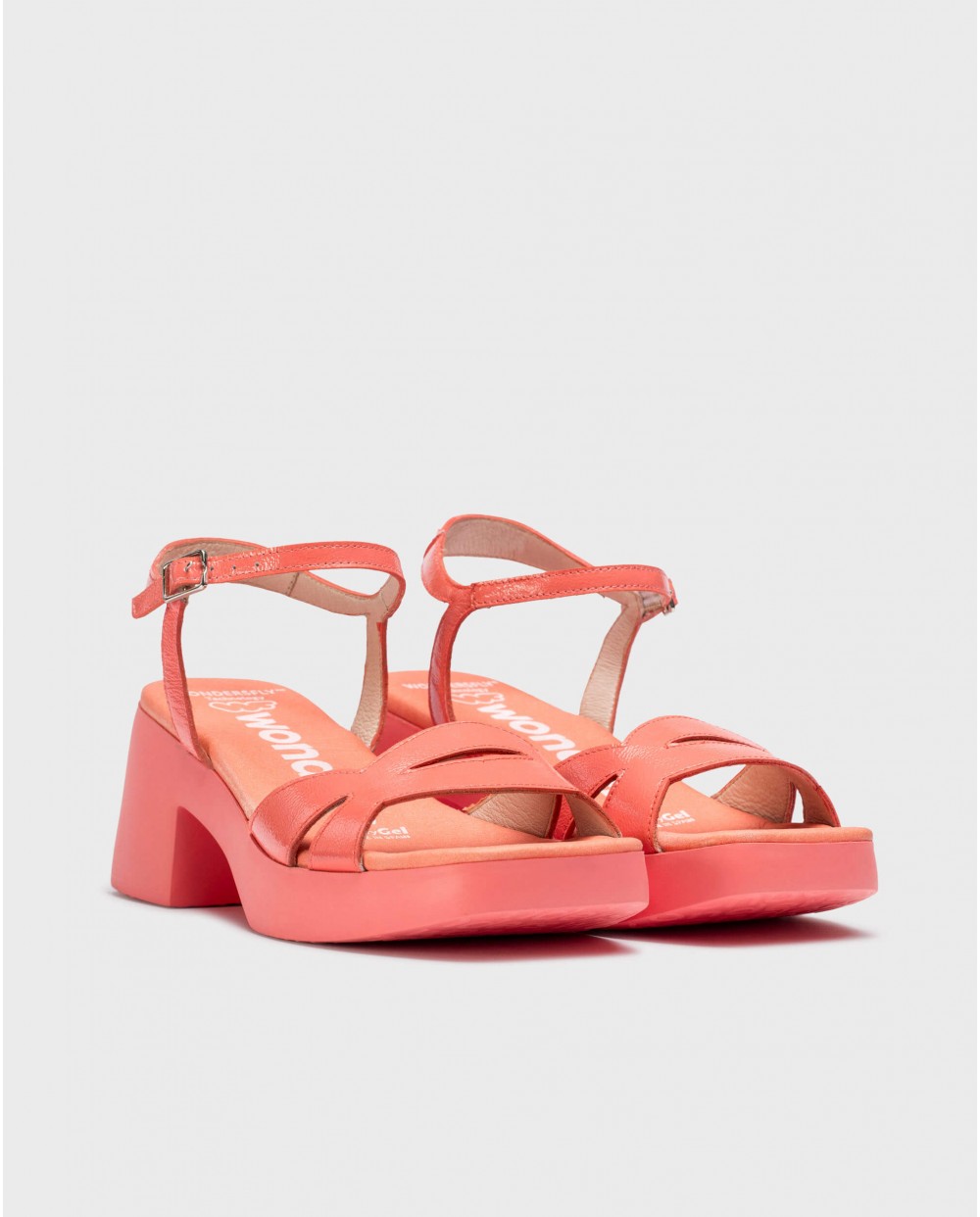 wonders Sandalias HURA Coral Grandes descuentos