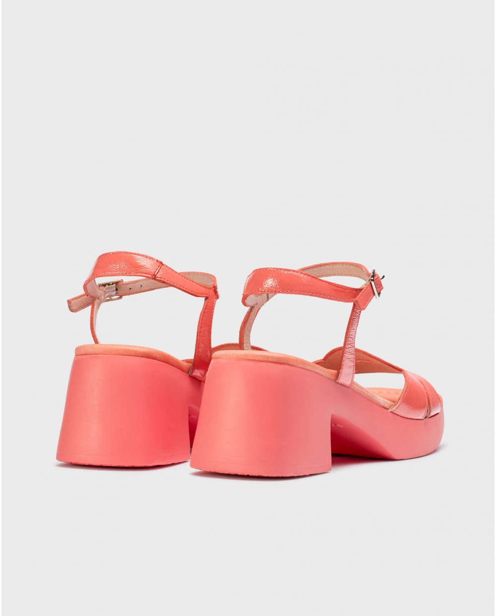 wonders Sandalias HURA Coral Grandes descuentos