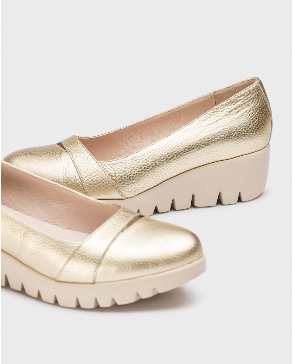 wonders Zapatos ALIRA Oro Limitado a 3 días