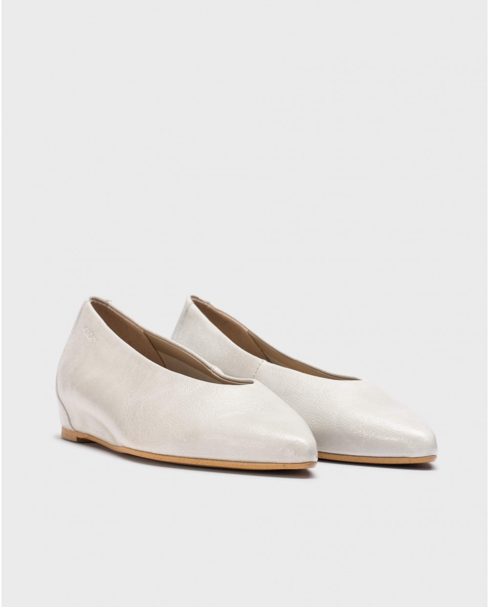 wonders Bailarinas TRIANA Blancas Descuento por venta flash