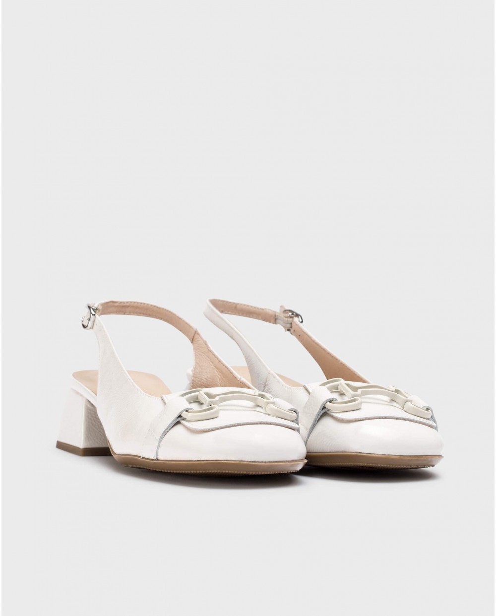 wonders Zapatos CHARO Blancos Ofertas de temporada