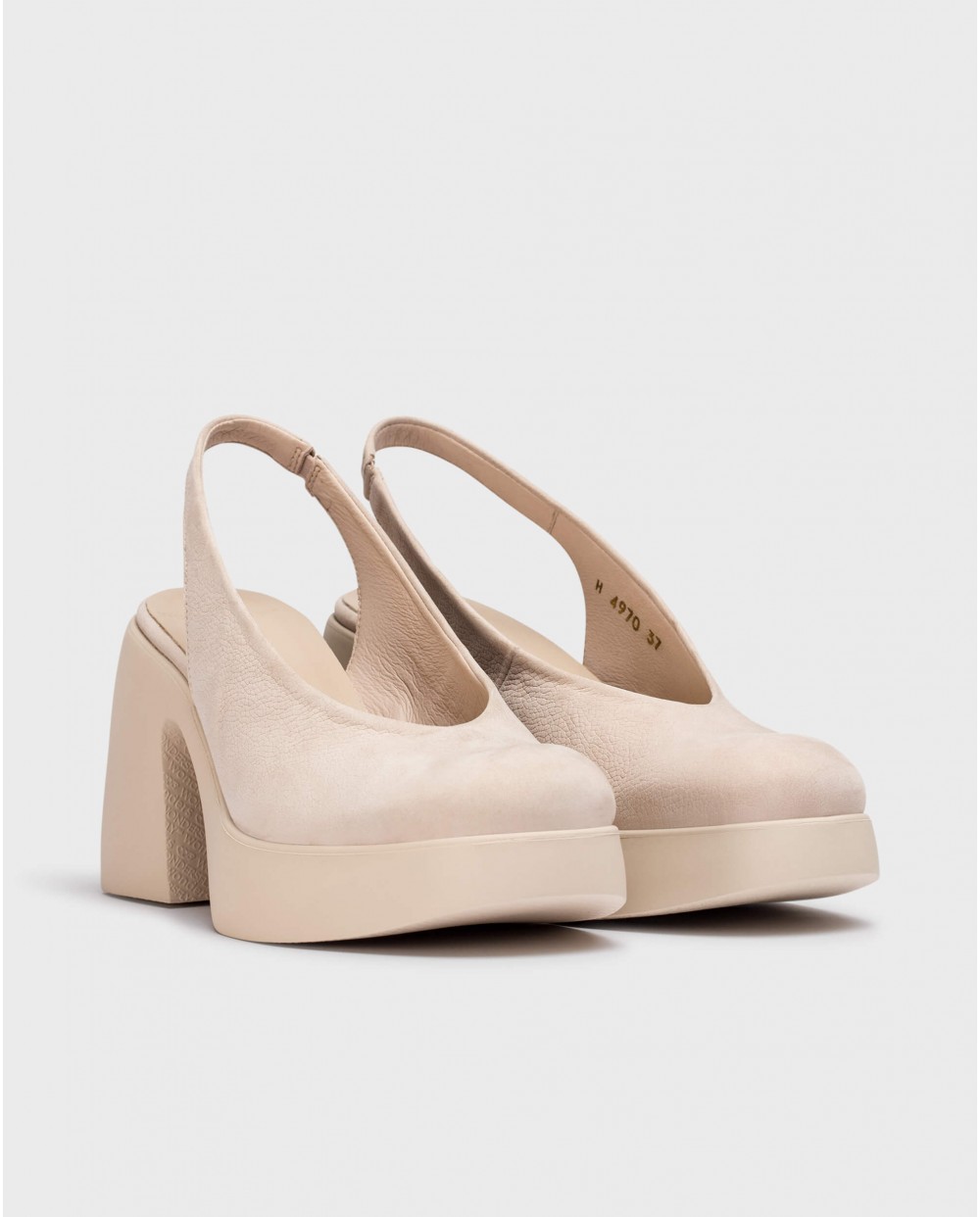 wonders Zapatos destalonados NAIMA Rosa Devoluciones gratuitas
