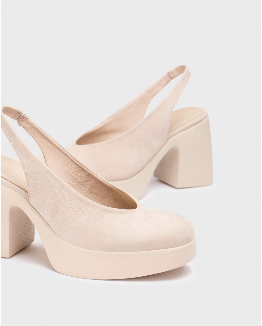 wonders Zapatos destalonados NAIMA Rosa Devoluciones gratuitas