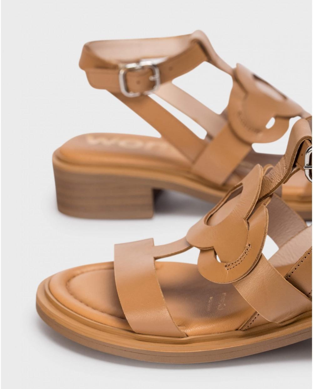 wonders Sandalias AMARA Marrones Ofertas