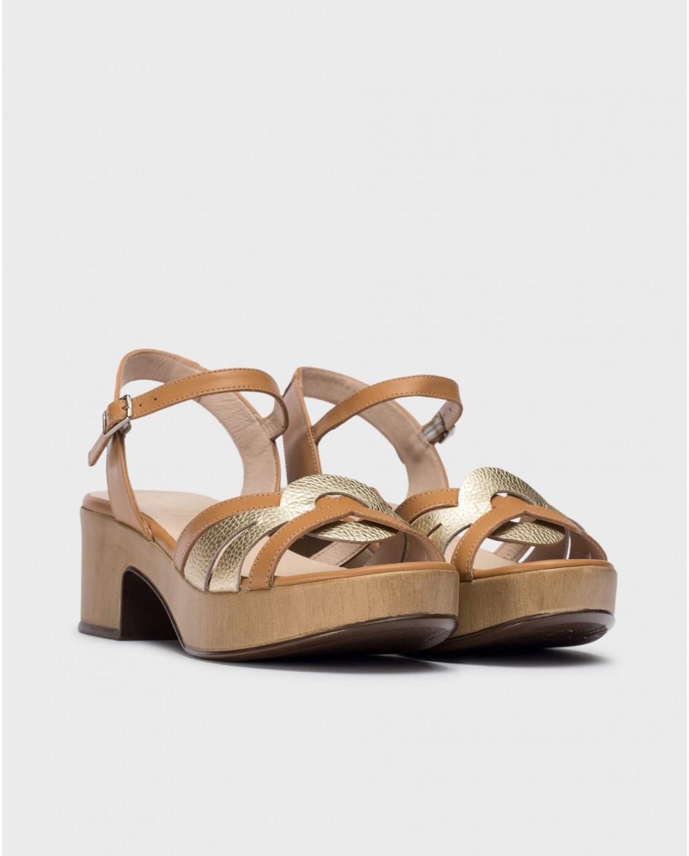 wonders Sandalias CHANDRA Marrones En oferta