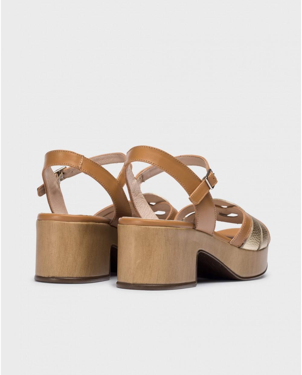 wonders Sandalias CHANDRA Marrones En oferta