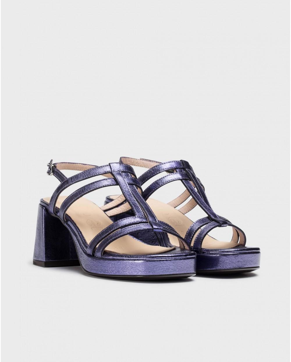 wonders Sandalias ELENA Azules Tienda