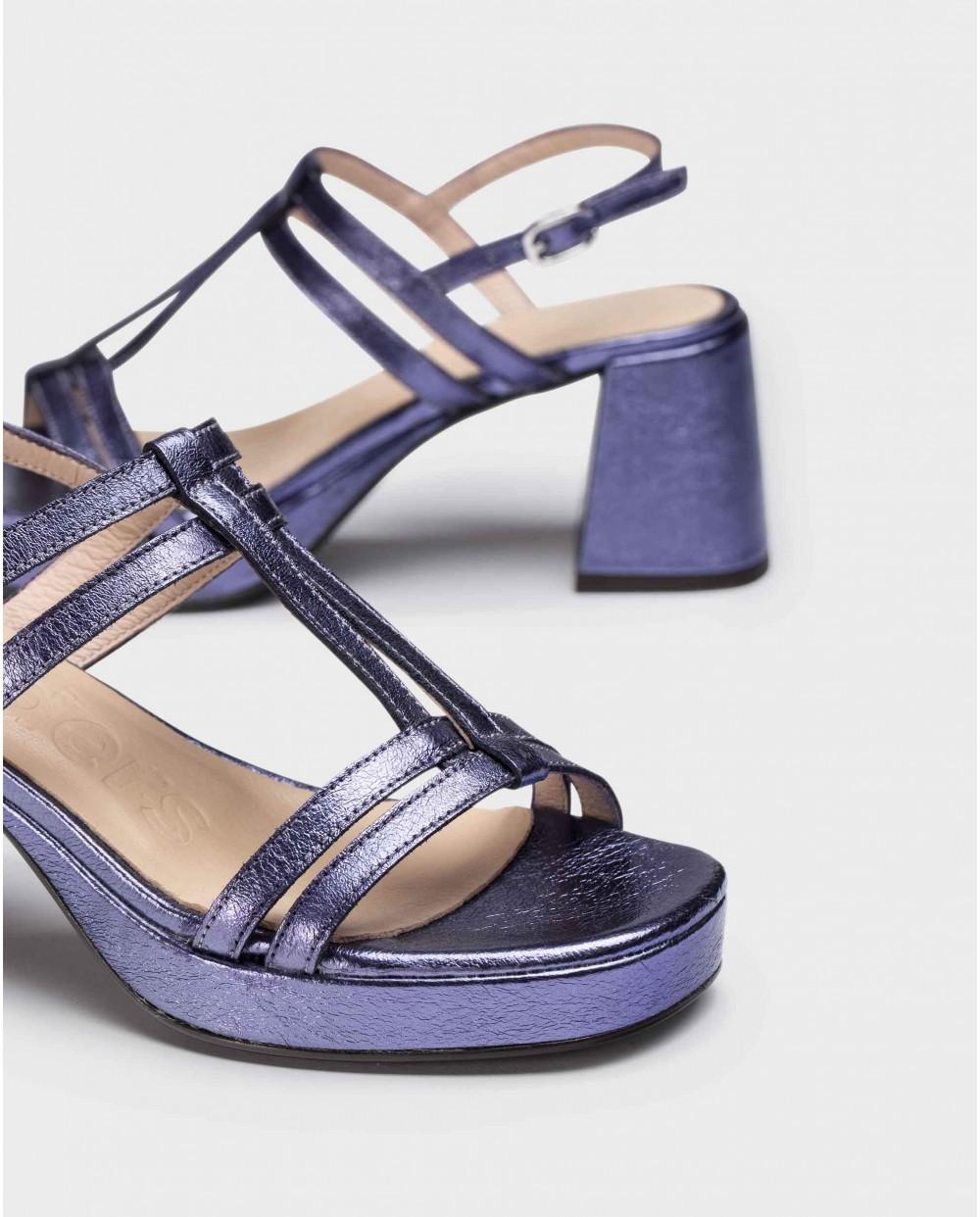 wonders Sandalias ELENA Azules Tienda