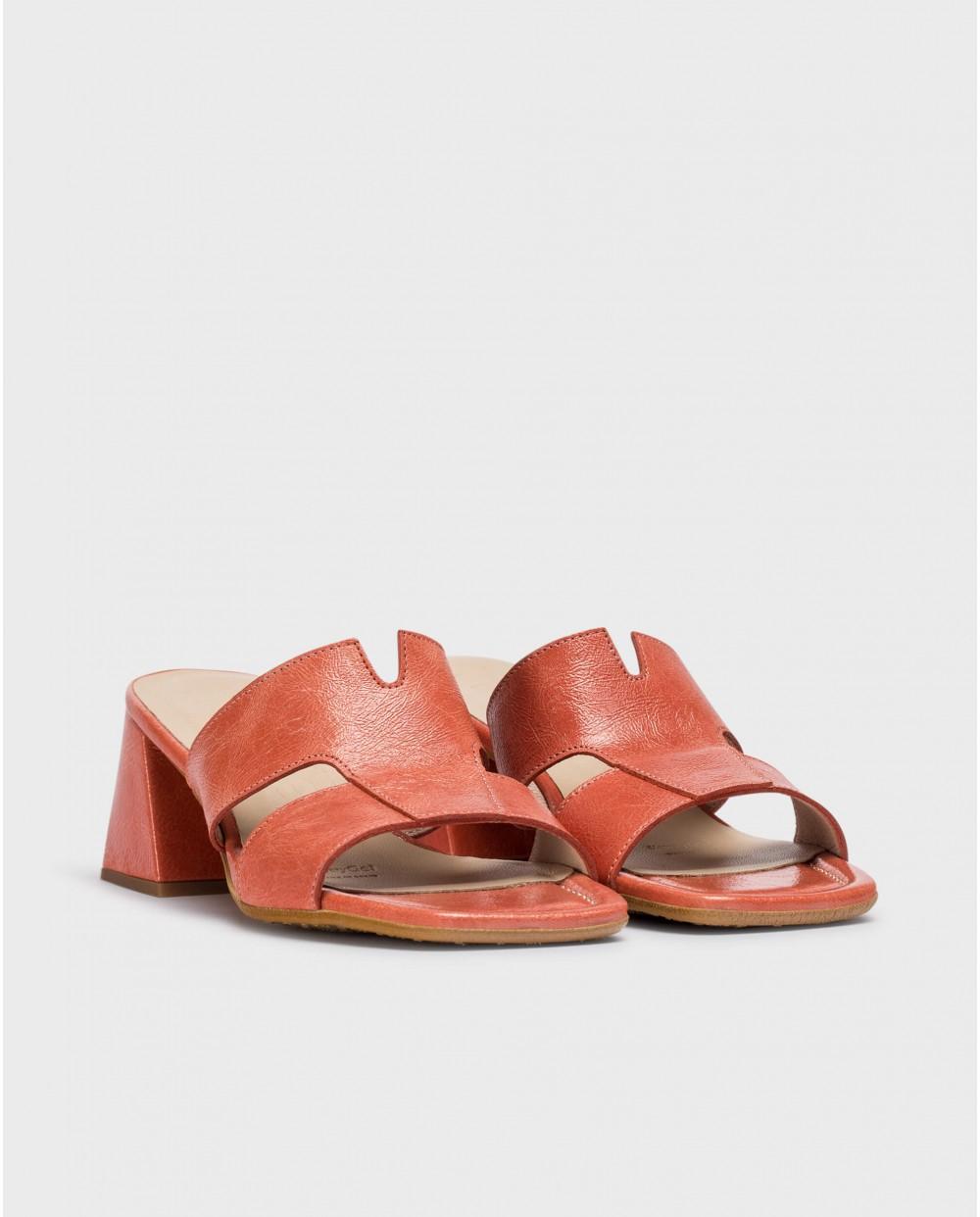 wonders Sandalias FLAVIA Coral Mejor oferta