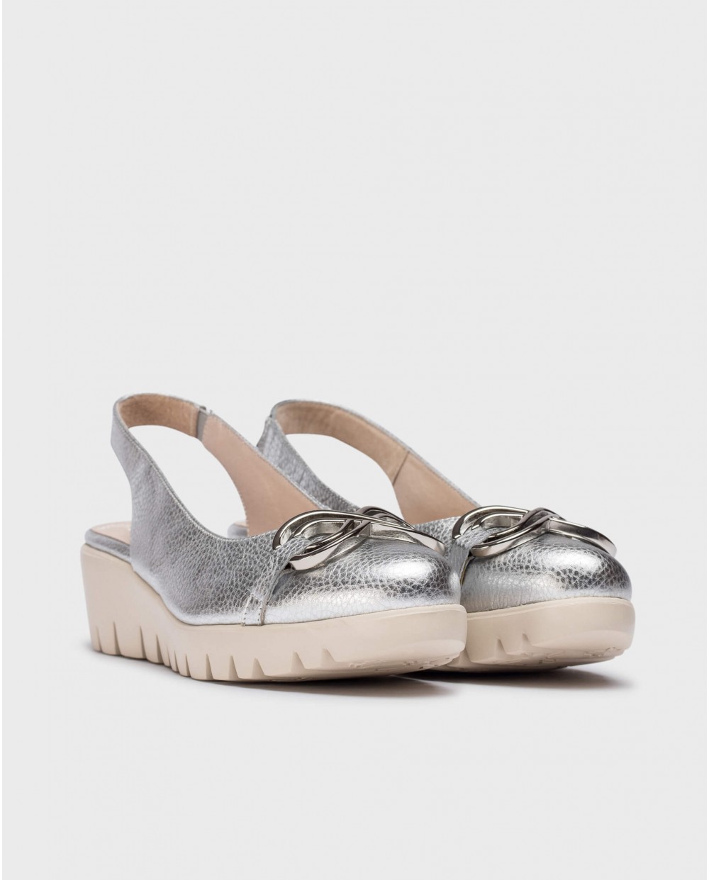 wonders Zapatos destalonados GALE Plata En oferta